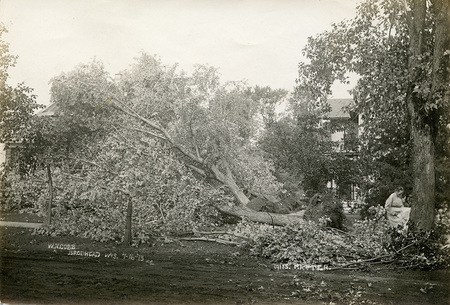 1913 tornado damage W.N. Cobb