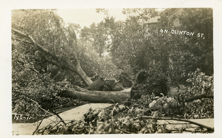 1913 Tornado Damage on Clinton Street
