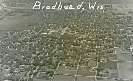 Aerial view of Brodhead