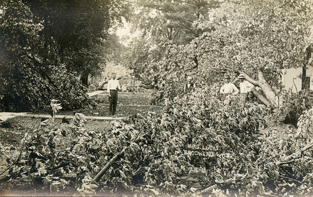 1913 Tornado Damage, Mrs. Lucas