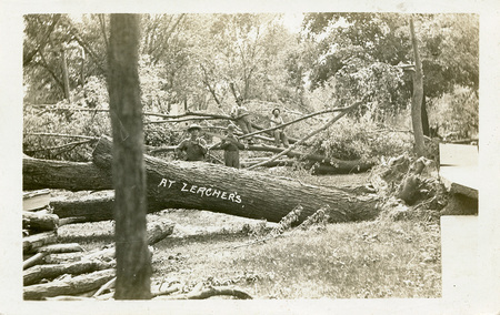 1913 Tornado Damage at Lercher&#039;s