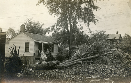 1913 Tornado Damage, John Egnar