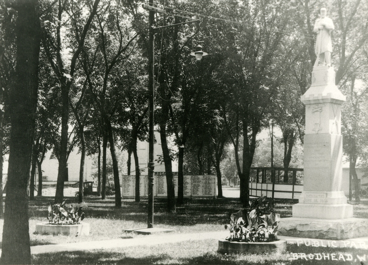 South Side Park Memorial · Brodhead Historical Society