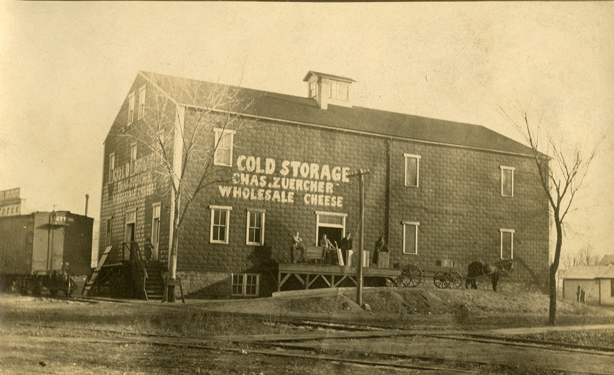 Chas. Zuercher Wholesale Cheese · Brodhead Historical Society